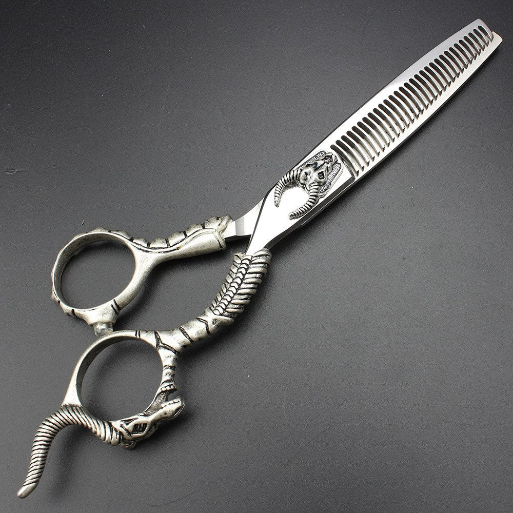 5.5/6-inch professional hair clippers, stainless steel sharp hair clippers, specialized for hairdressers (5.5-inch thinning shear)