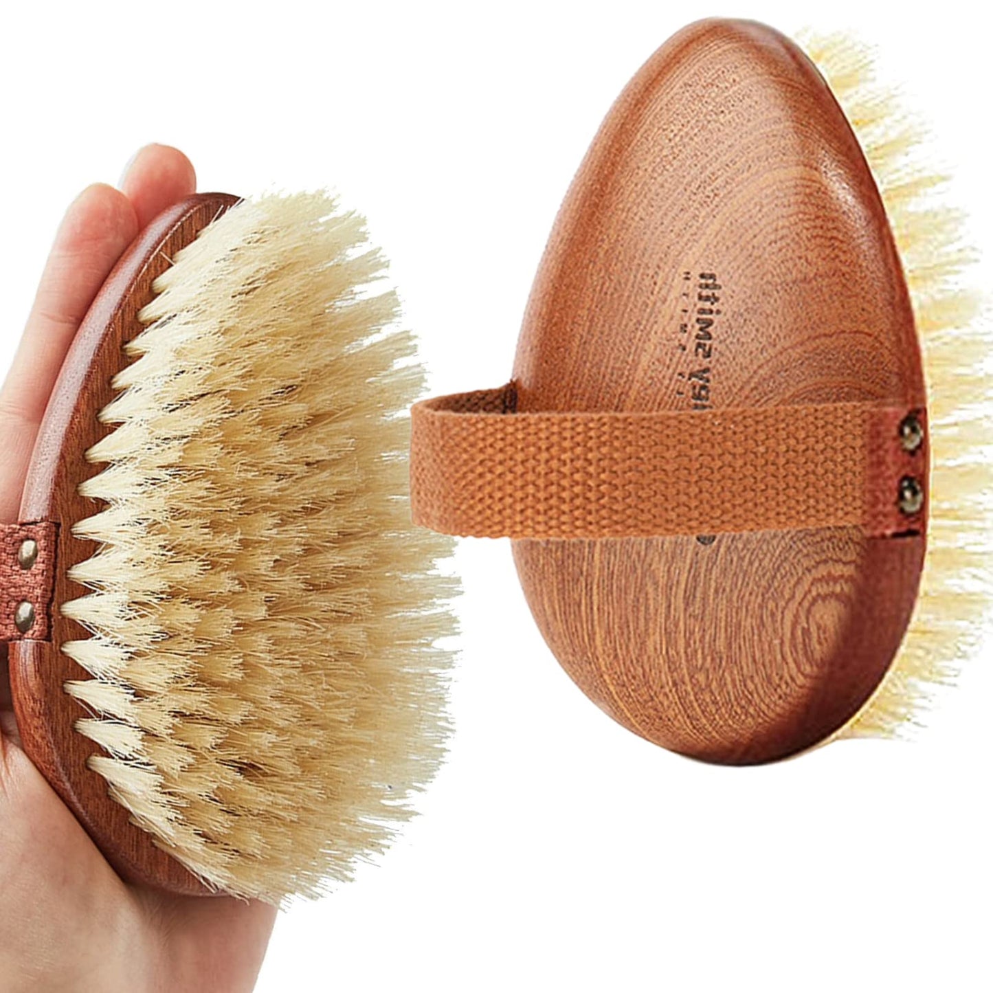 Premium Dry Brushing Body Brush for Glowing Skin Exfoliating Shower Brush for Silky Smooth Results Portable Dry/Wet Exfoliator Brush Removes Dead Skin Beauty and Personal Care Smiley smith