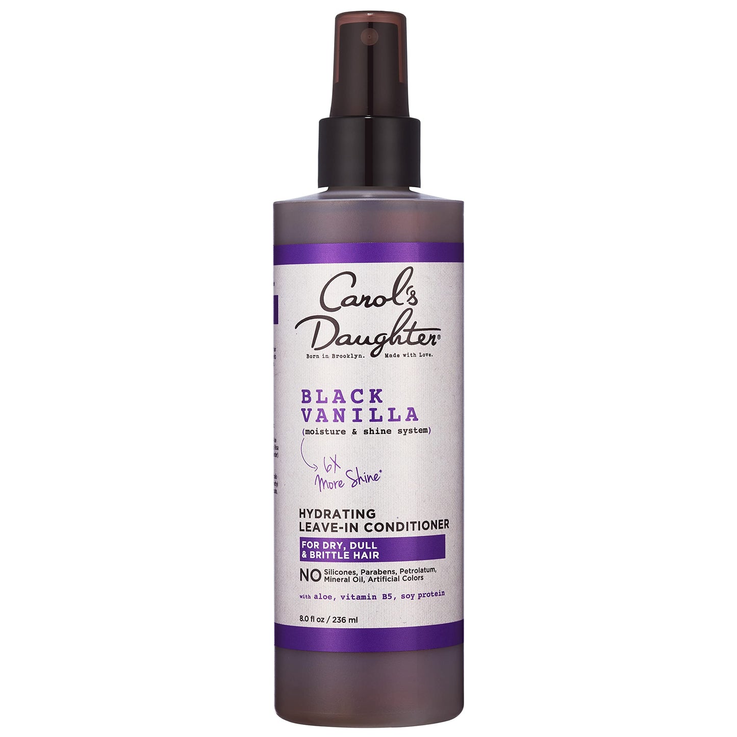 Carol's Daughter Black Vanilla Leave In Conditioner for Curly, Wavy or Natural Hair, Moisturizing Hair Care for Dry, Dull or Brittle Split Ends, 8 Fl Beauty and Personal Care Carol's Daughter