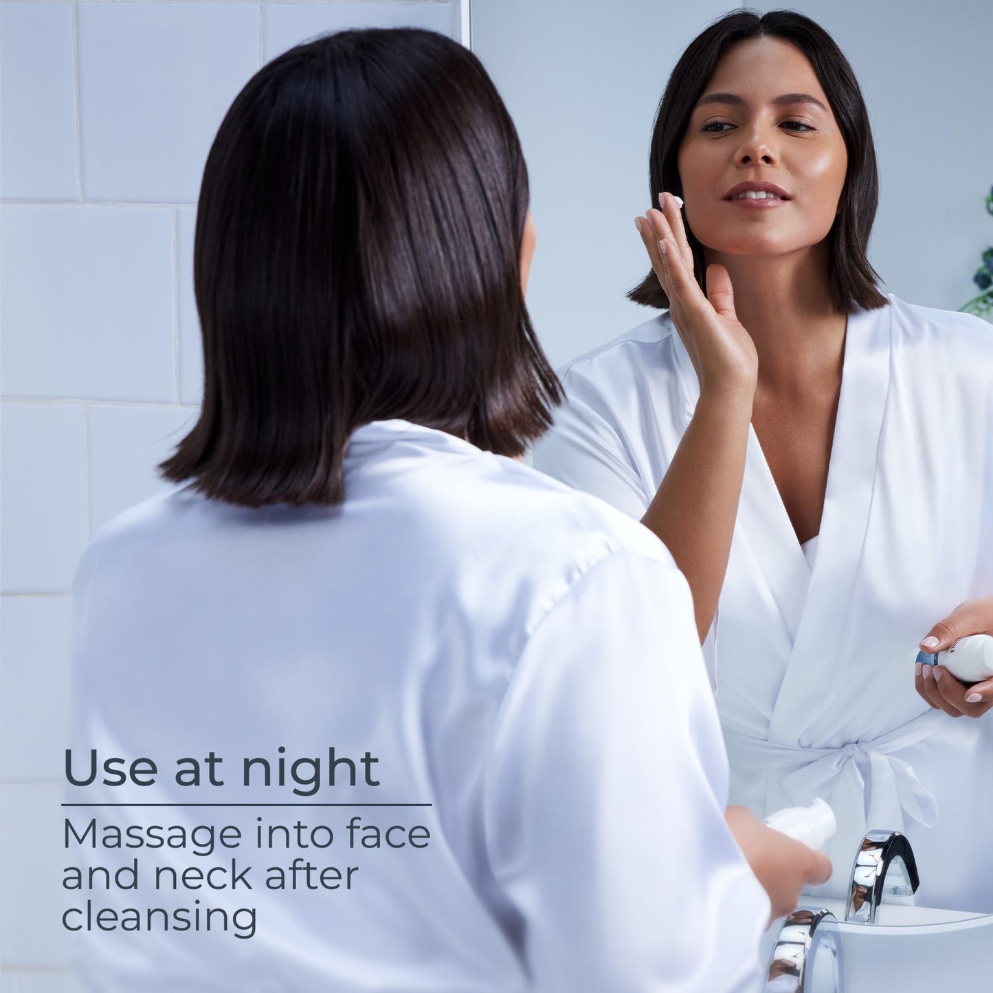 Eucerin Face Immersive Hydration Night Cream with Hyaluronic Acid and Provitamin B5, Ultra-Lightweight Face Moisturizer Smooths Fines Lines Beauty & Personal Care Eucerin