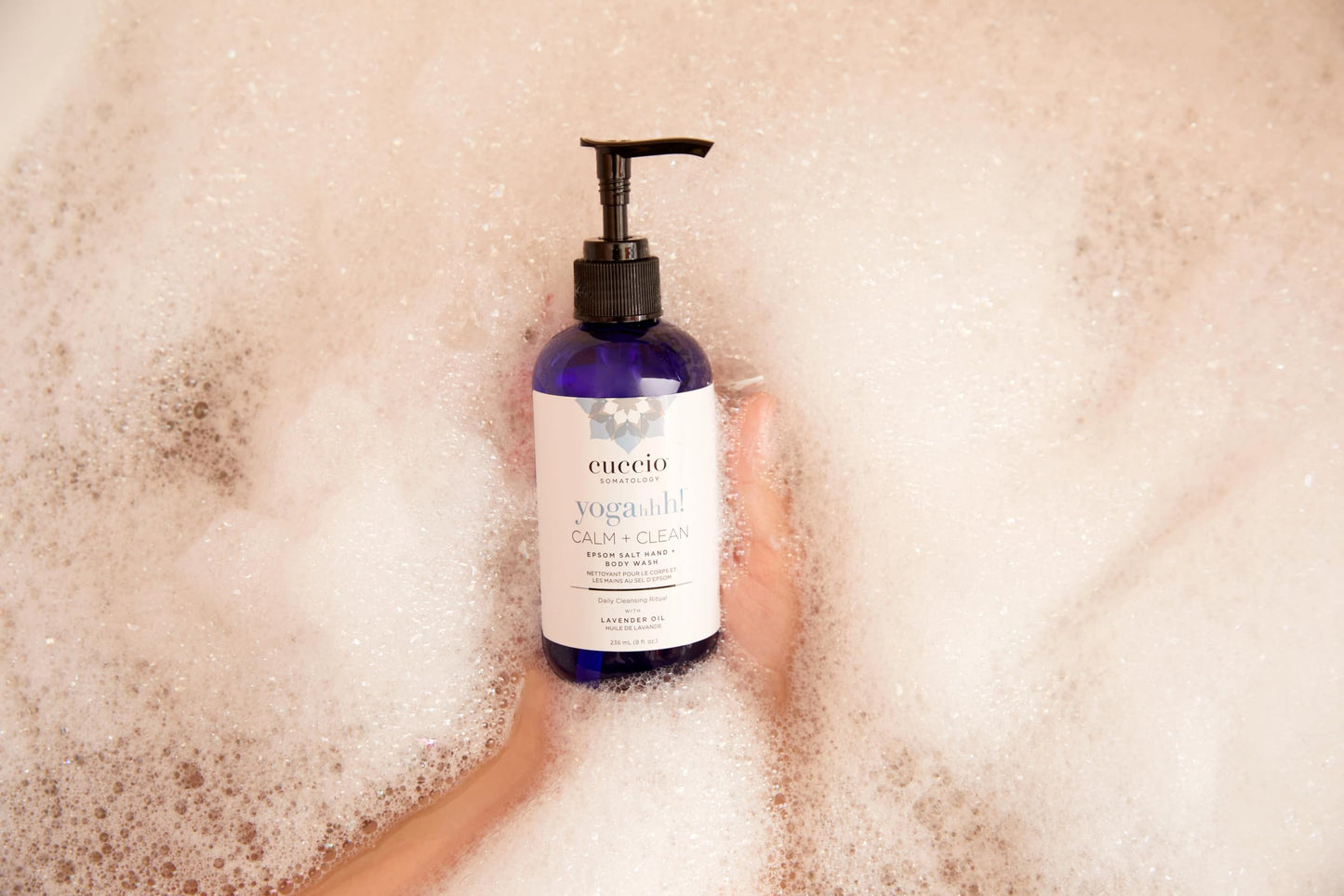 Cuccio Somatology Calm And Clean Epsom Salt Lavender Body Wash - Cleansing, Nourishing Wash And Soak For Pure, Deep, Relaxation - Relief For Sore Beauty & Personal Care Cuccio