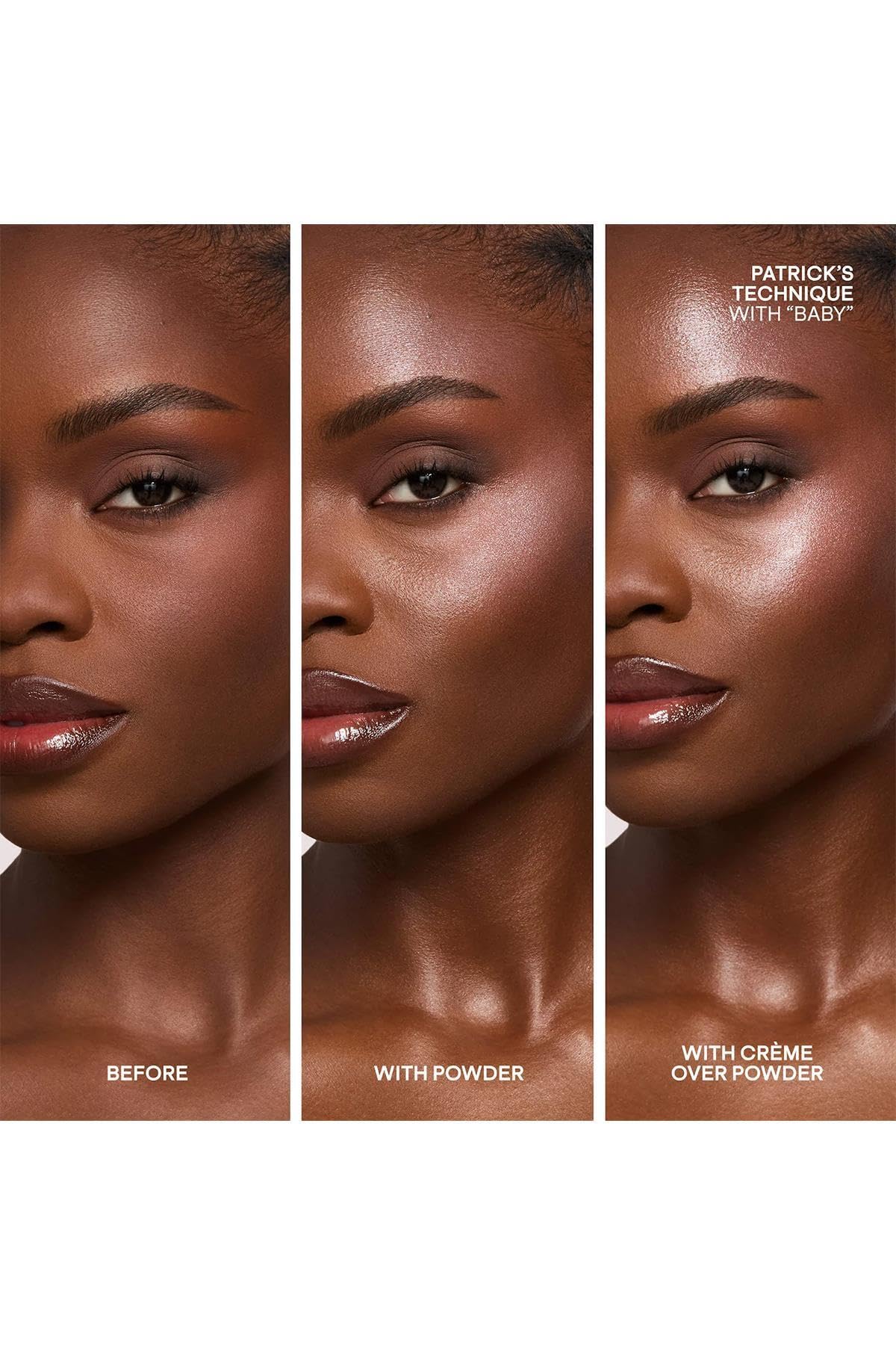 Radiant Highlighter Duo: Cream & Powder, Light Reflecting, Translucent by Patrick Ta
