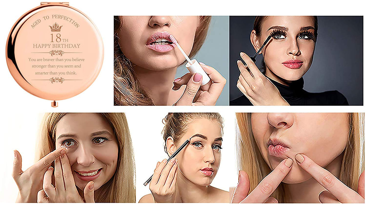 18th Birthday Gift for Girls – “You Are Braver Than You Believe, Stronger Than You Seem” Inspirational Gift for Daughter, Sister, or Niece Beauty & Personal Care SFHMTL