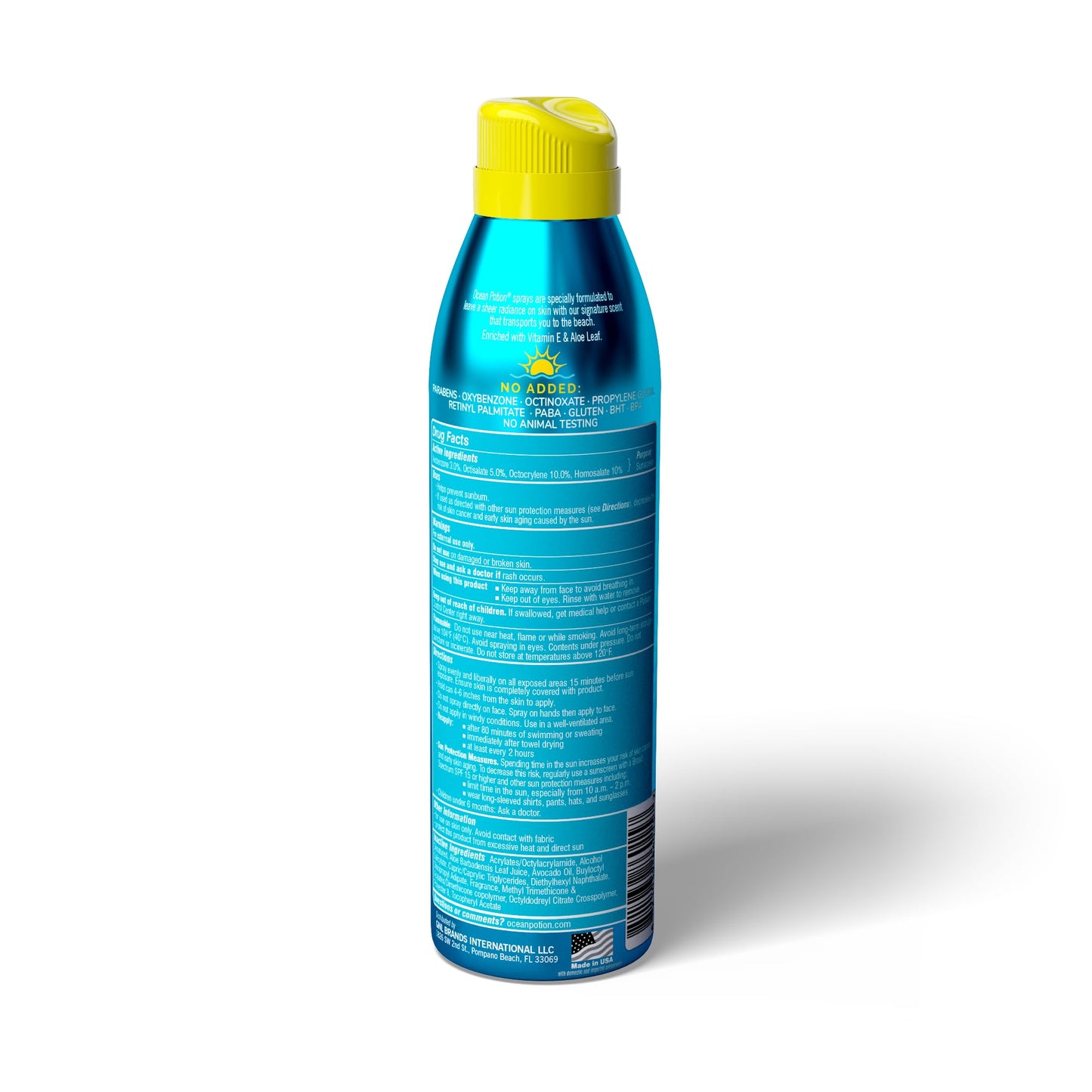 Ocean Potion Sunscreen Body Spray SPF#70 5.5oz C-Spray Beauty & Personal Care Ocean Potion