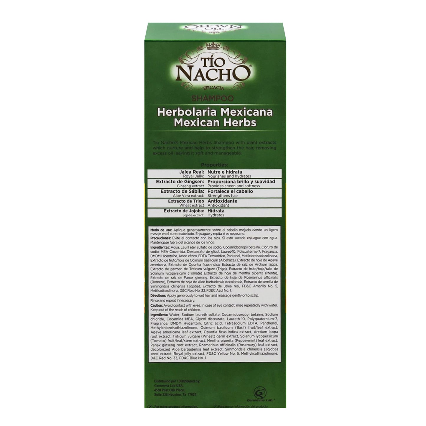 TIO NACHO Mexican Herbs Shampoo 14 oz (Pack of 2) Beauty & Personal Care Tio Nacho