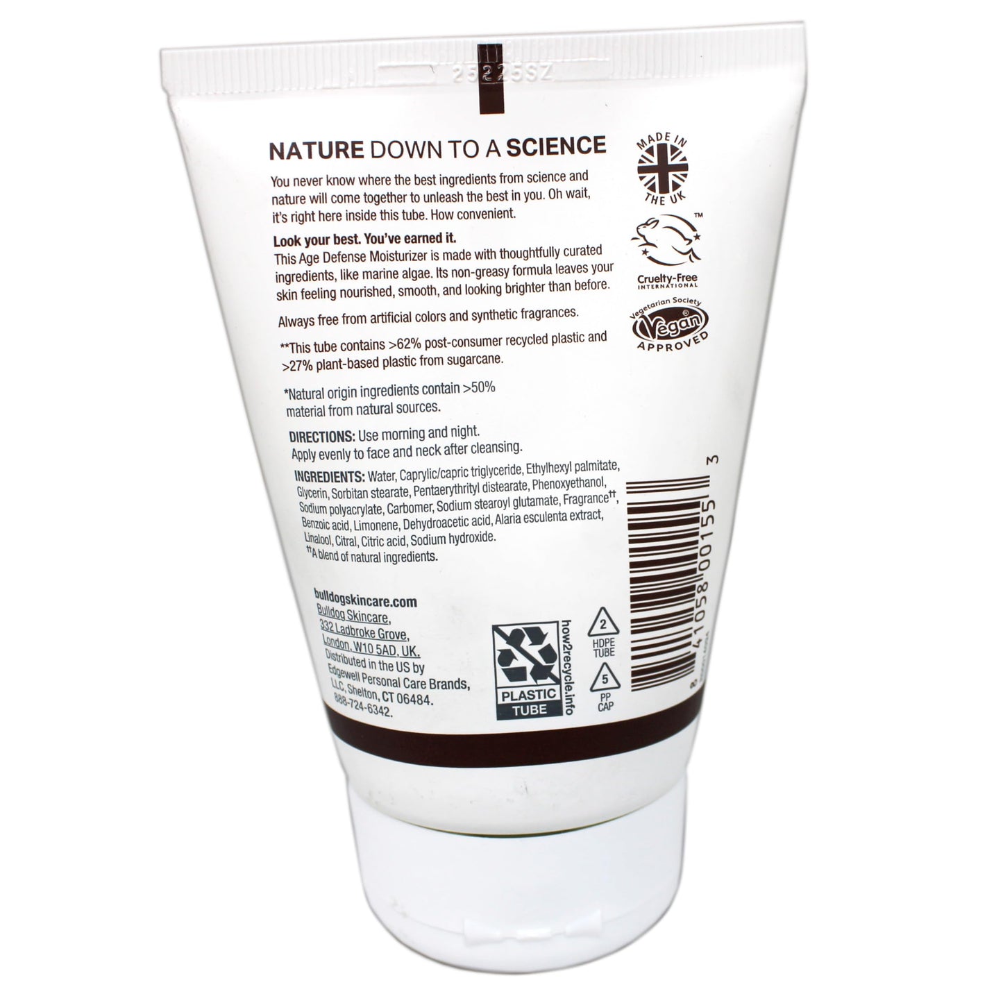 Bulldog Mens Skincare and Grooming Age Defense Moisturizer, 3.3 Ounce, 2 Count (Pack of 1) Beauty & Personal Care Bulldog Skincare for Men
