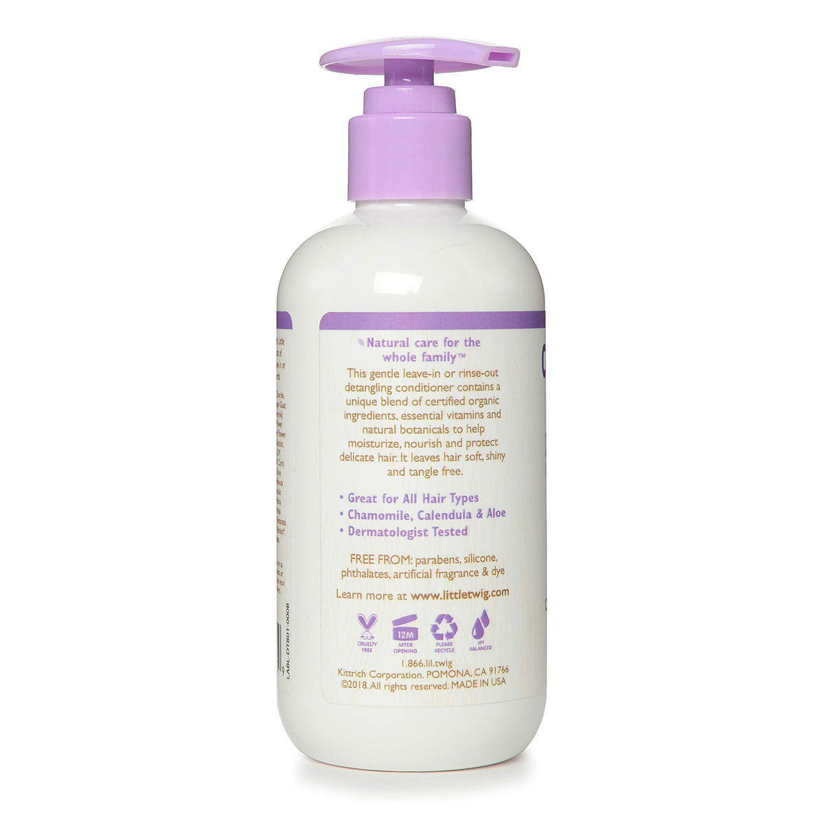 Little Twig Detangling Conditioner, Natural Conditioner with Plant Derived Formula, Hair Conditioner with Essential Oils and Extracts, Suitable Beauty & Personal Care Little Twig