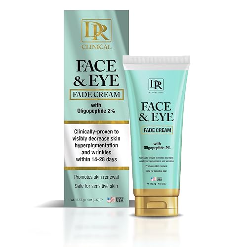 Daggett & Ramsdell Face and Eye Fade Cream with Oligopeptide 2% 4 oz. - Hyperpigmentation and Wrinkle Treatment, Safe for Sensitive Skin Beauty & Personal Care Daggett & Ramsdell