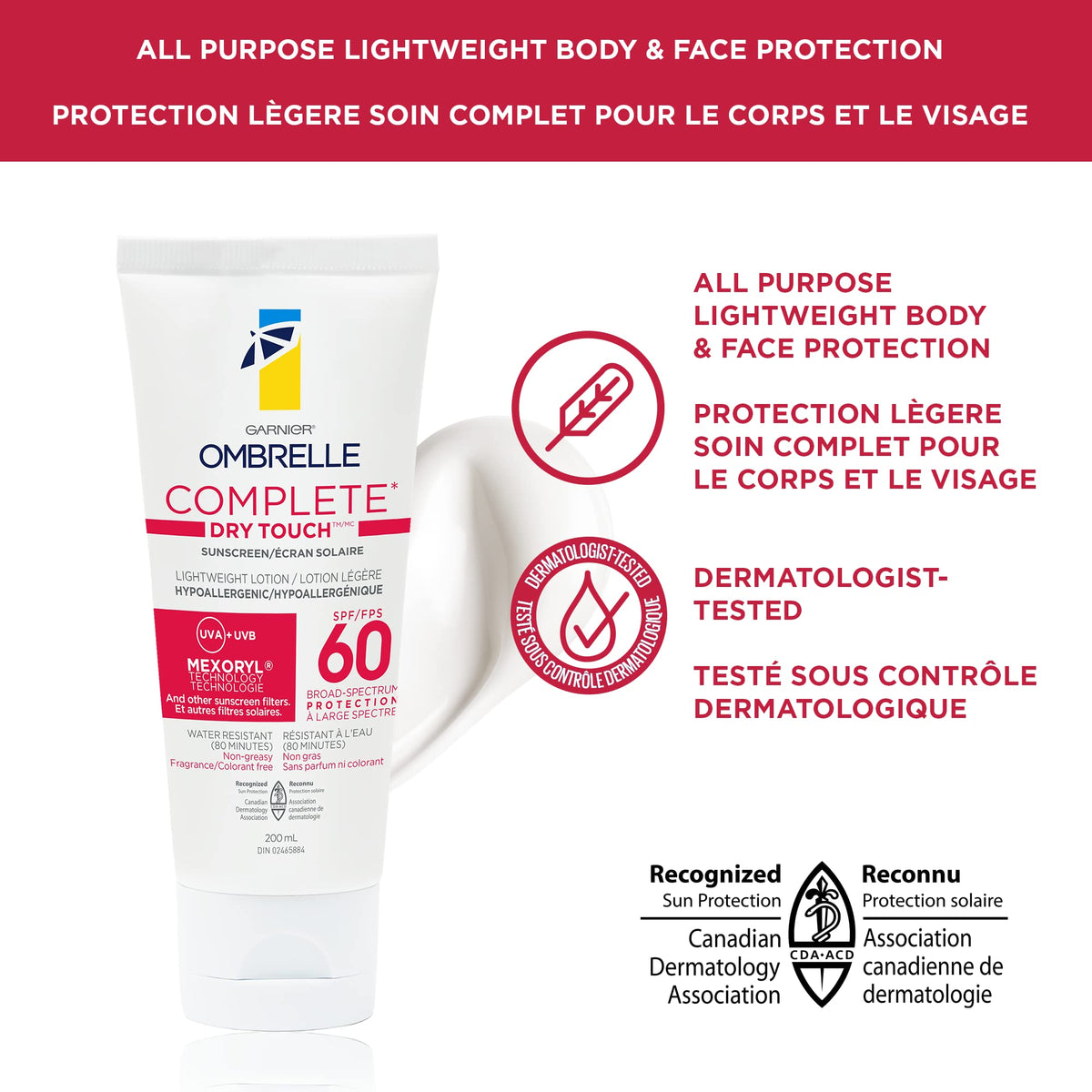Ombrelle Complete Sensitive Advanced 60 SPF 200 mL
