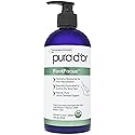 PURA D'OR 16 Oz FootFocus Organic Aloe Vera Gel For Severe Cracked Heel Repair Foot Care Products - Soothes Sore Feet Extra Strength Feet Care Beauty & Personal Care PURA D'OR