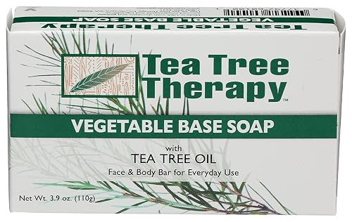 Tea Tree Therapy Tea Tree Soap Vegetable 3.9 Oz Beauty & Personal Care Tea Tree Therapy