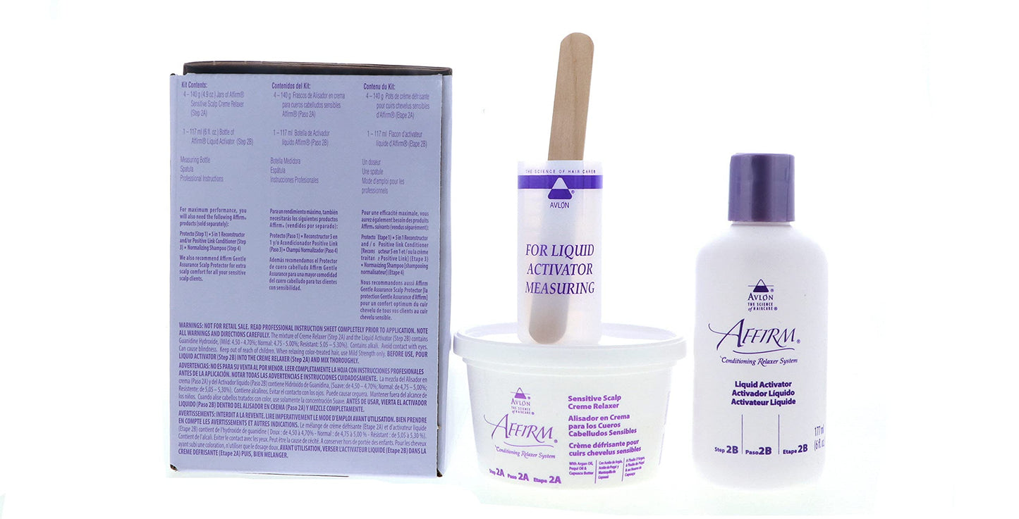 Affirm Relaxer Kit 4 Applications Beauty & Personal Care Affirm