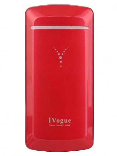 Nano Handy H2O Hydrating Facial Mist Atomizer Skin Revitalizer Refresher, Clear Radiant Moisture Skin in 30 Seconds!, Red Beauty & Personal Care iVogue