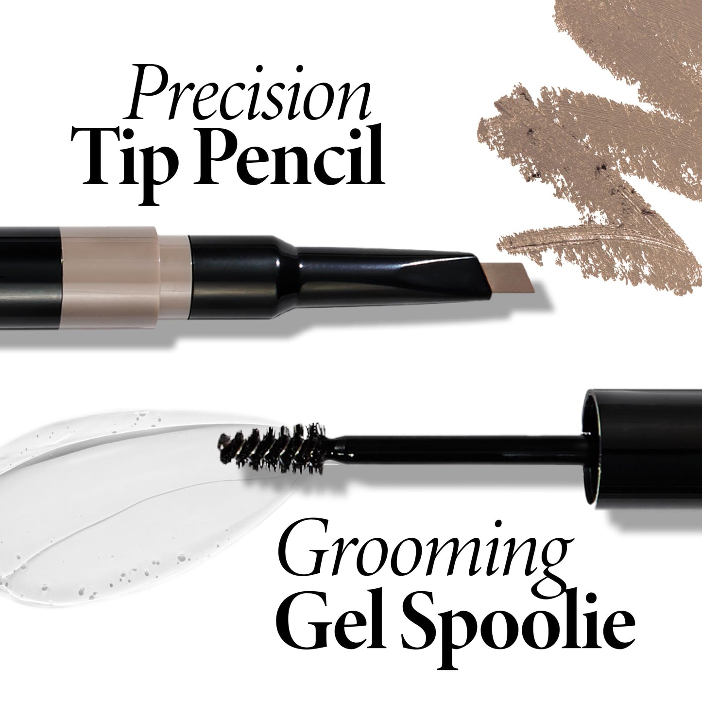 LAURA GELLER NEW YORK Sculpt-n-Stay Waterproof Brow Pencil & Gel- Dark Brown Beauty & Personal Care LAURA GELLER NEW YORK