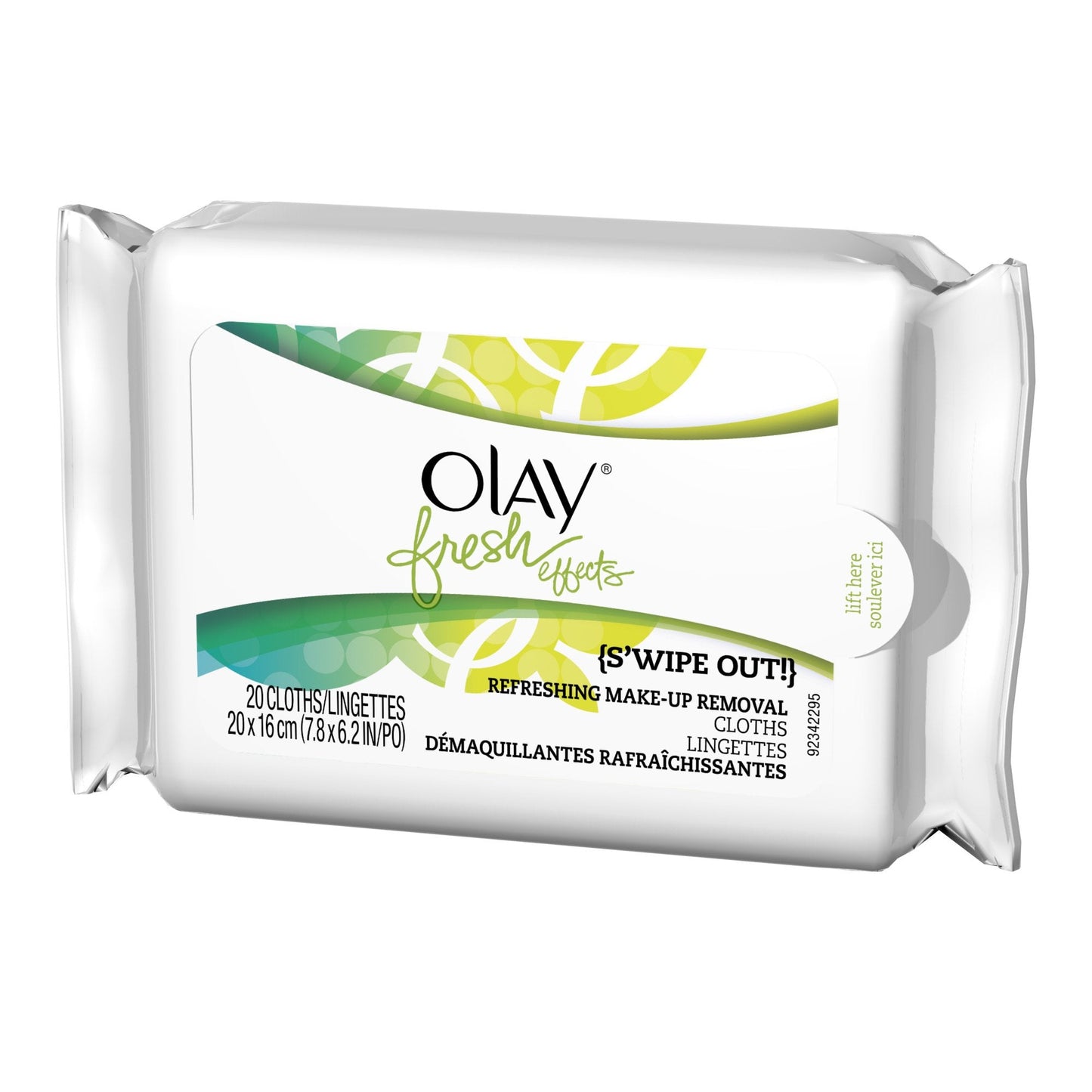 Olay Fresh Effects S'wipe Out! Refreshing Make-Up Removal Cloths, 20-Count Beauty & Personal Care Olay