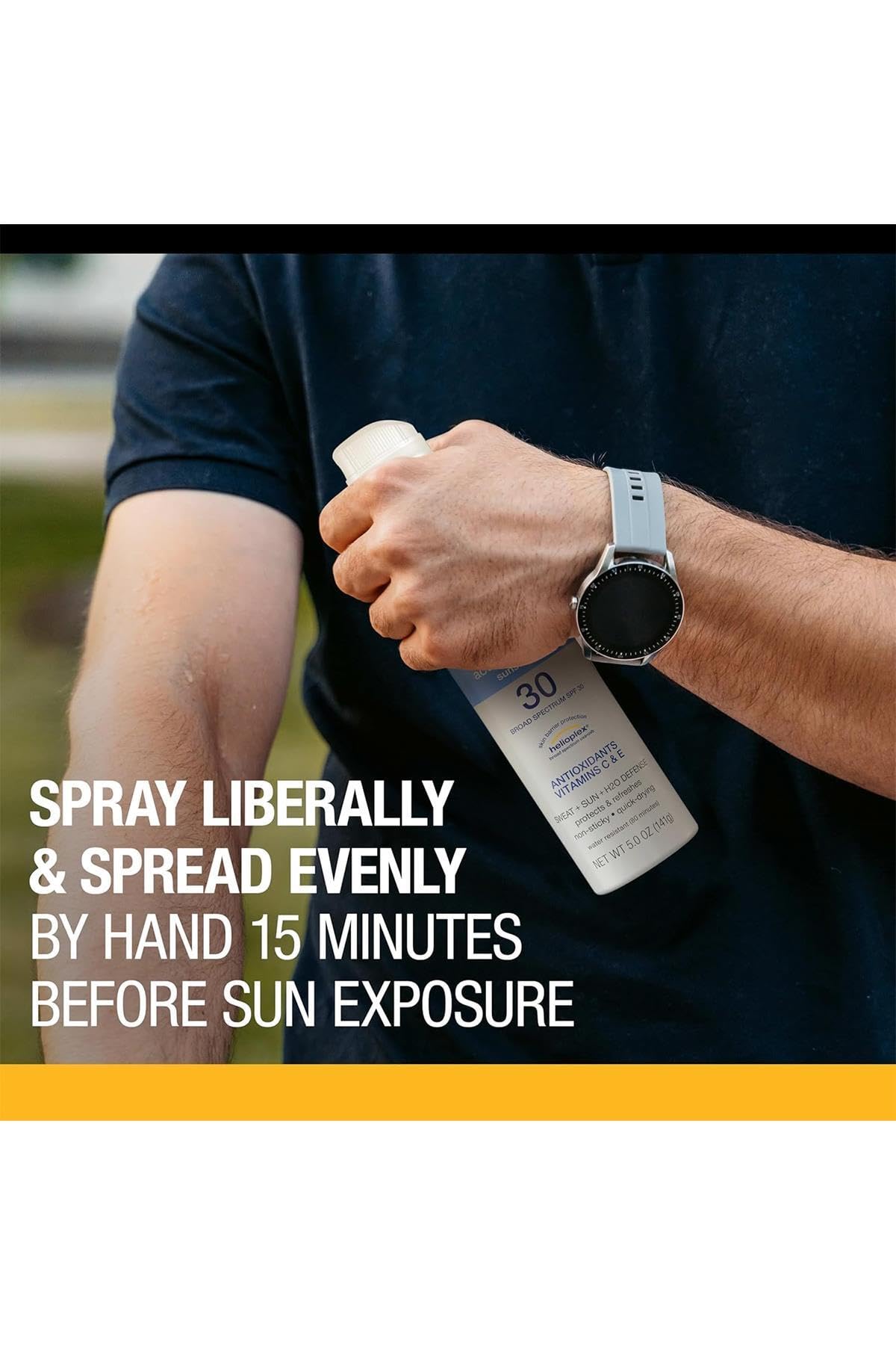 Neutrogena, Sport Body Spray 30 Spf Sunscreen, 5 Ounce Beauty & Personal Care Neutrogena