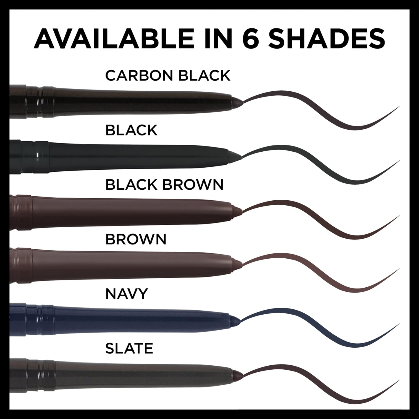 L'Oreal Paris Makeup Infallible Never Fail Original Mechanical Pencil Eyeliner with Built in Sharpener, Slate, 0.008 oz. Beauty & Personal Care L'Oreal Paris