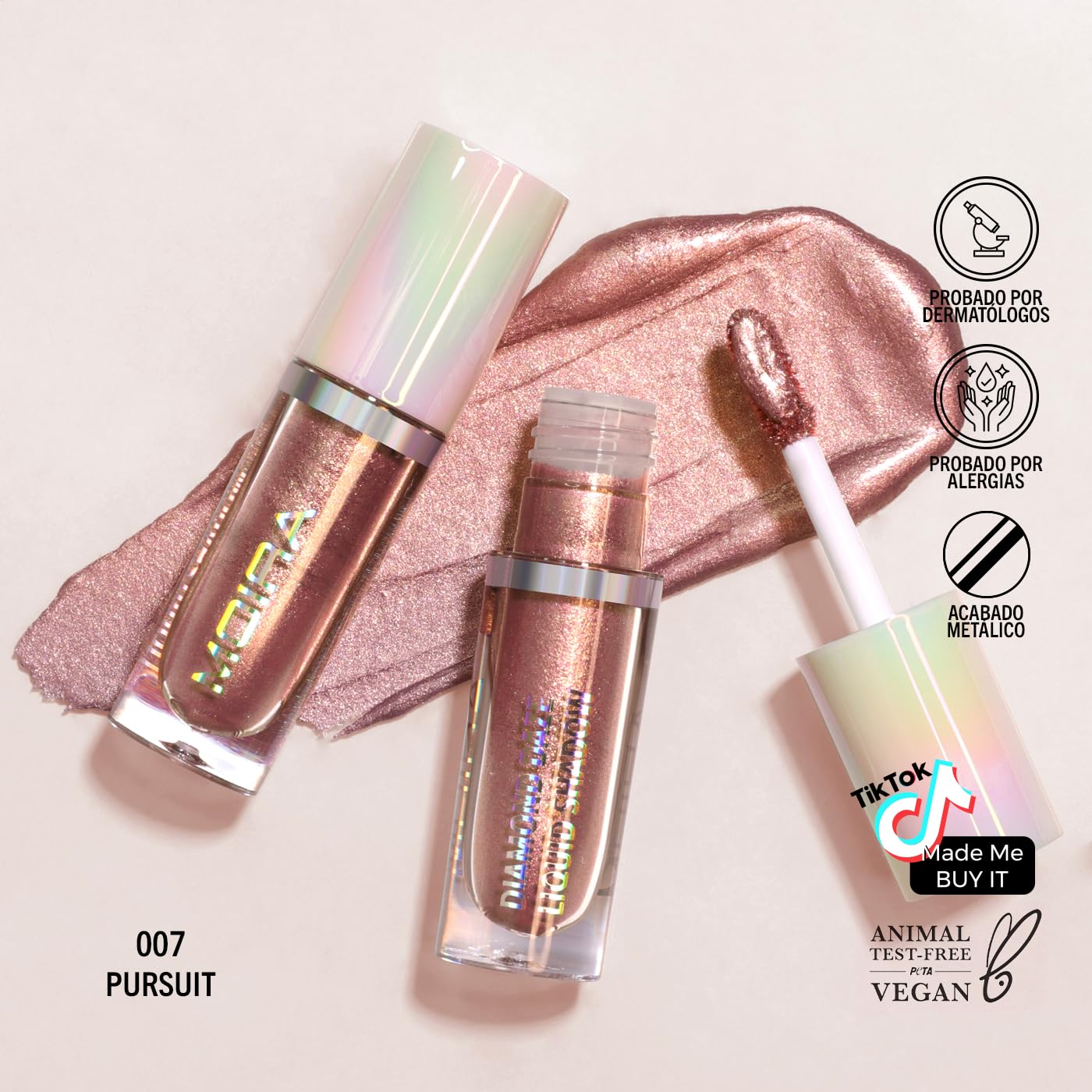 Eye Shadow Diamond Daze Liquid Eyeshadow Eye Makeup (007, In Pursuit) Beauty & Personal Care Moira