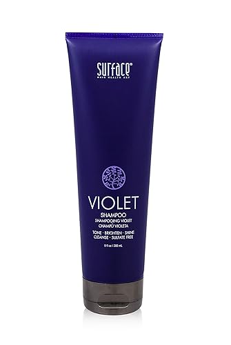 SURFACE Hair - Pure Blonde Violet Shampoo - Tones, Brightens & Protects Hair - 9 fl oz Beauty & Personal Care SURFACE