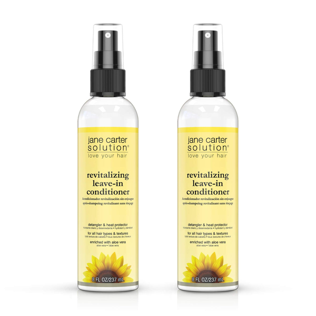 Jane Carter Revitalizing Leave-In Conditioner, 8 oz, 2 pk Beauty & Personal Care Jane Carter Solution