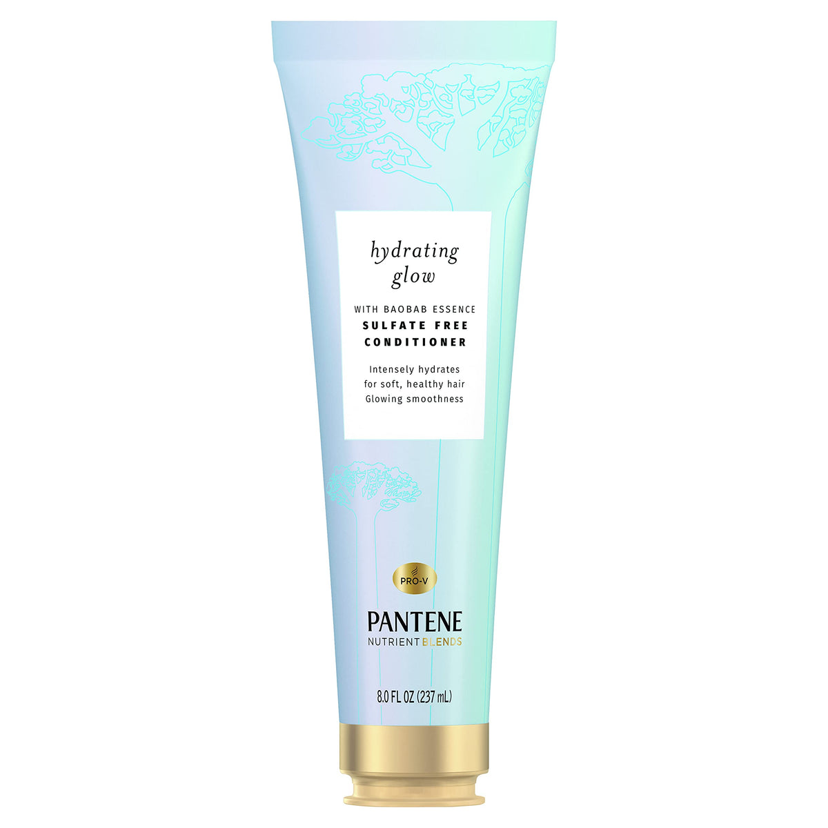 Pantene Sulfate Free Conditioner, Hydrates Dry Damaged Hair, Nutrient Blends with Baobab Essence, Safe for Color Treated Hair, 8.0 oz Beauty & Personal Care Pantene