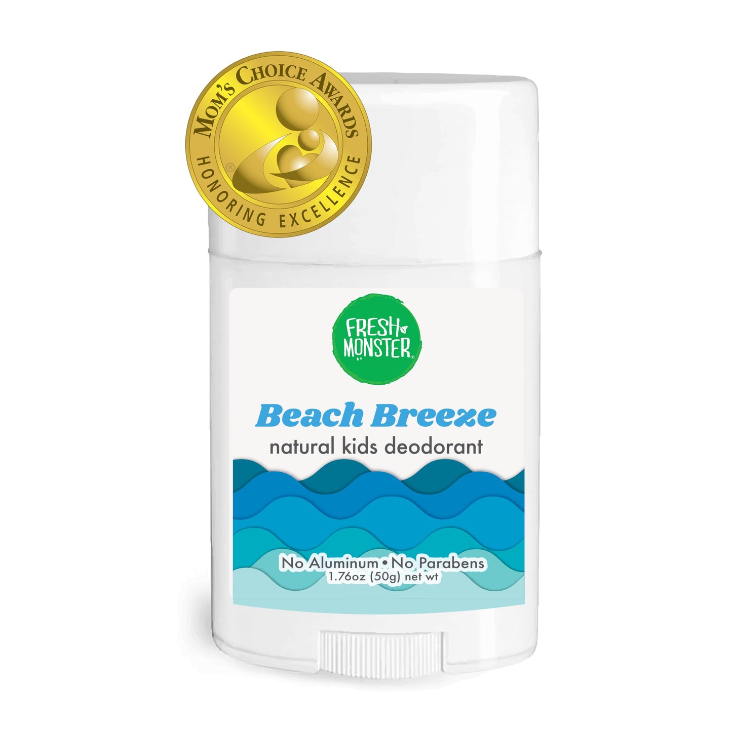 Fresh Monster Natural Deodorant for Kids and Teens I Aluminum-Free, Paraben-Free and Hypoallergenic I Dermatologist Tested I 24-Hour Protection I Beauty and Personal Care Fresh Monster