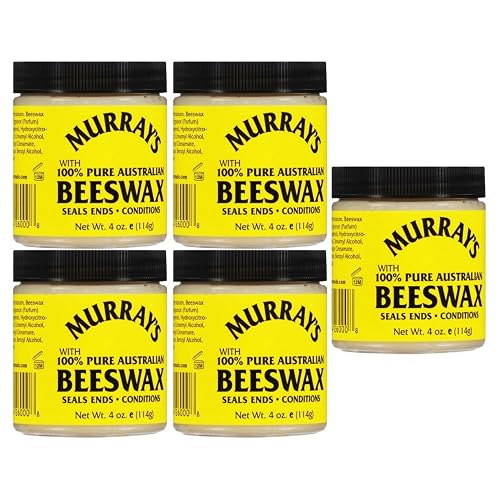 Murrays 100% Pure Beeswax 4 oz (5 pack) Beauty & Personal Care Murrays