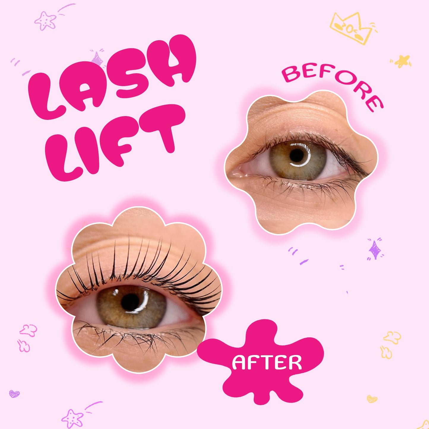 Lomansa Lash Lift Kit - Easy to Use Salon-Quality Eyelash Perm Kit with Full Tools Beauty & Personal Care Lomansa