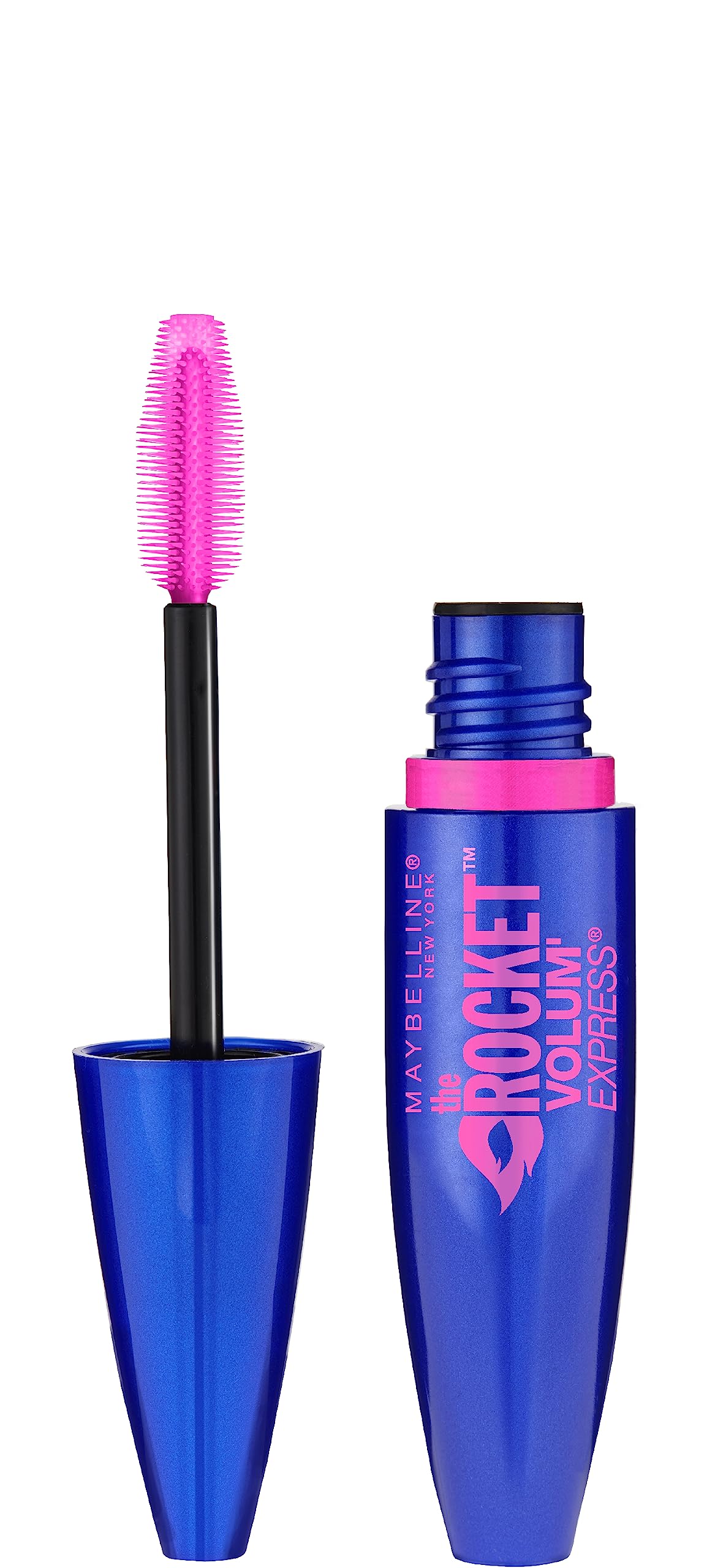 Maybelline Volum' Express The Rocket Volumizing Washable Mascara, Blackest Black, 1 Count Beauty & Personal Care MAYBELLINE