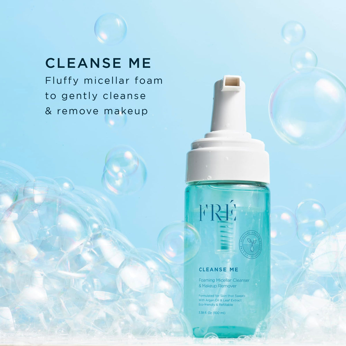 FRÉ Micellar Foaming Cleanser - Removes Makeup & Impurities, Preserves Skin Barrier, Hydrating, Vegan Formula Beauty & Personal Care FRÉ