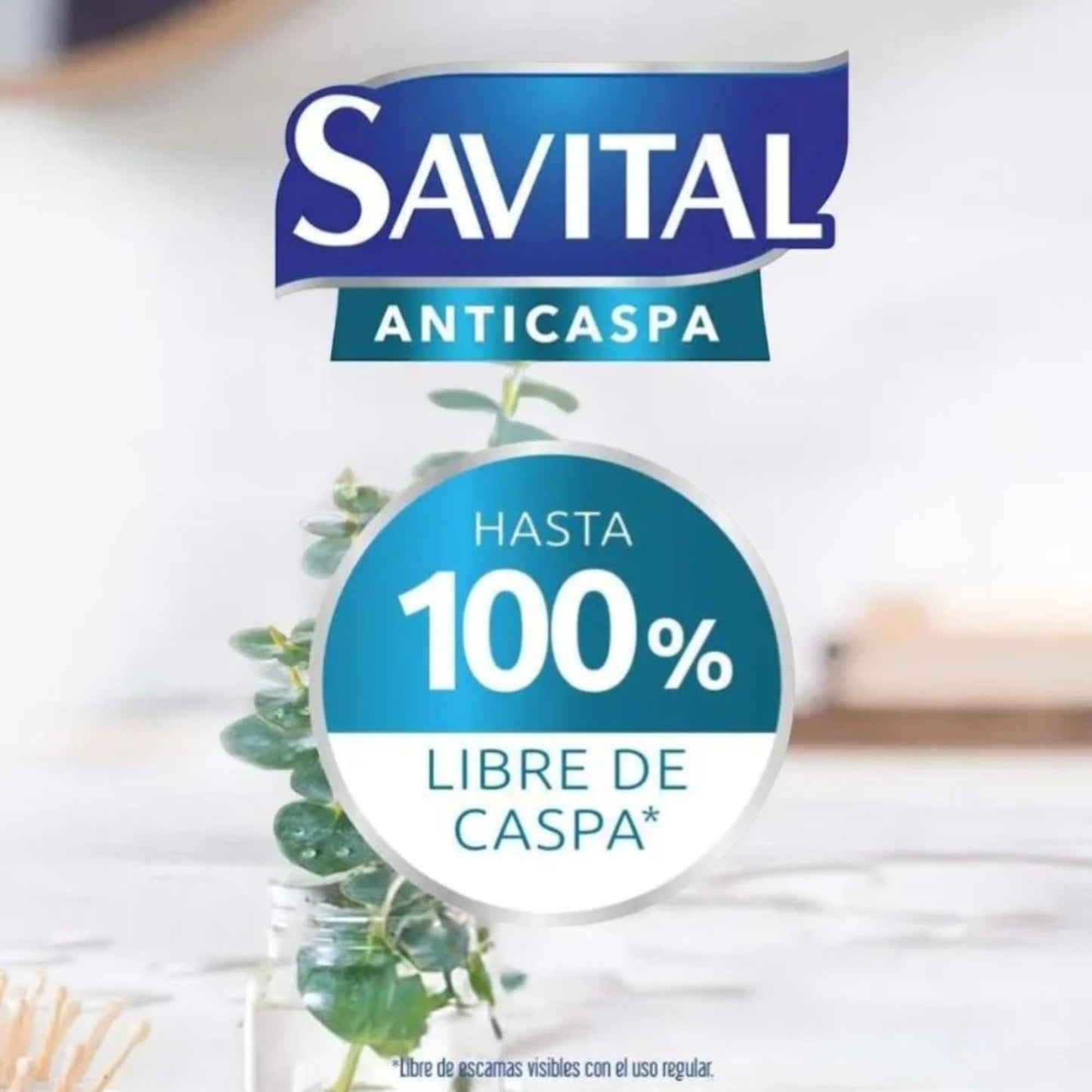 Yahve Savital Refreshing Shampoo Set - Mint & Herbal Inspired Formula - Family Size - 17.3 fl oz Each - Pack of 2 Beauty & Personal Care Yahve
