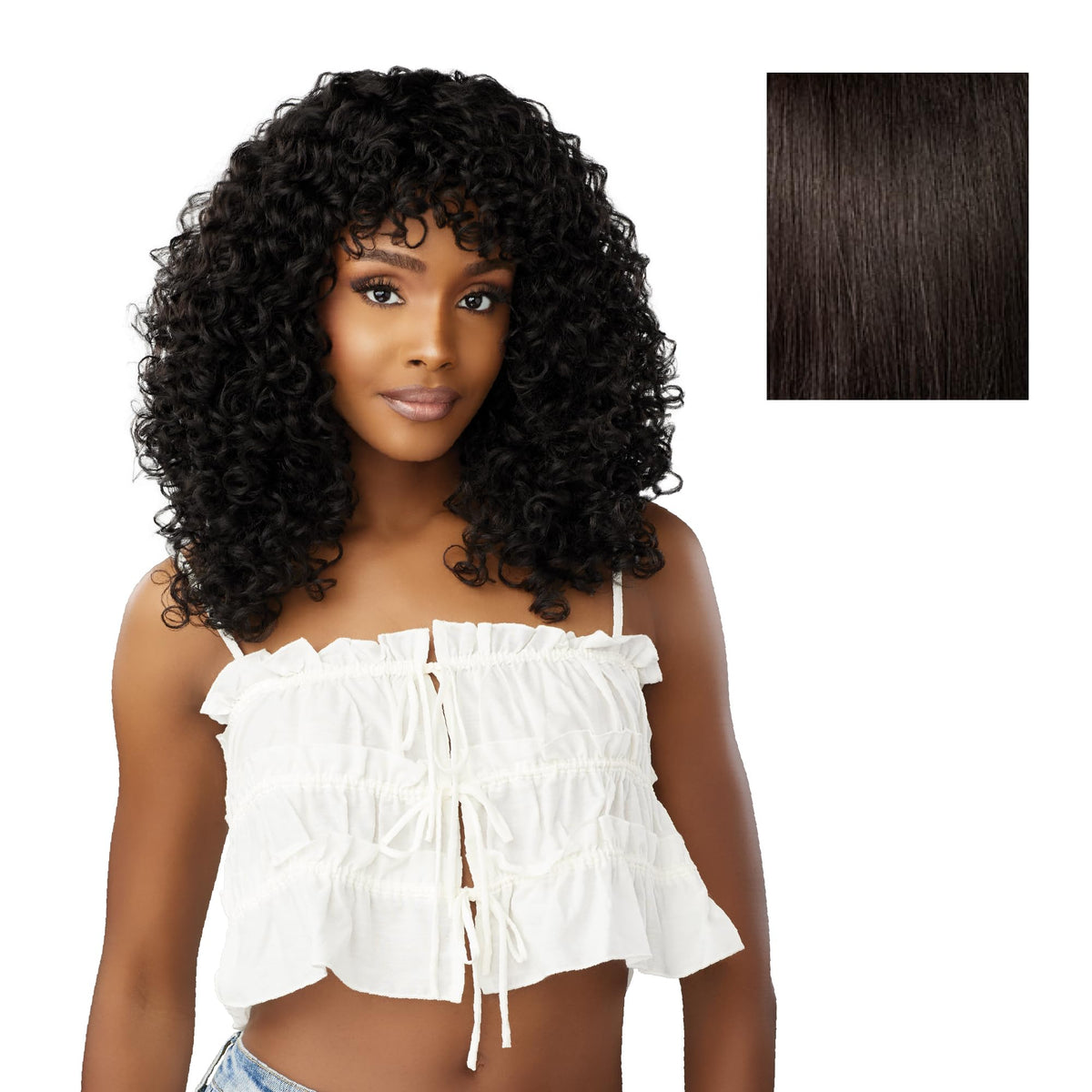 Sensationnel Dashly Wig-Unit 27, 2 DARKBROWN