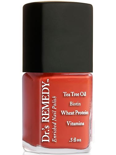 Dr’s Remedy Enriched Nail Polish: Non Toxic, All Natural, and Organic - Doctor Formulated: Strengthens, Restores, Heals, and Protects '24-Free' Beauty & Personal Care Dr.'s Remedy