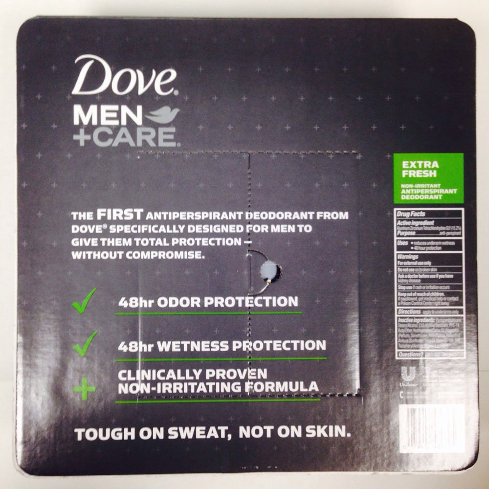 Dove Men Care Deodorant, Extra Fresh (2.7 oz, 5 pk.) Beauty and Personal Care Dove