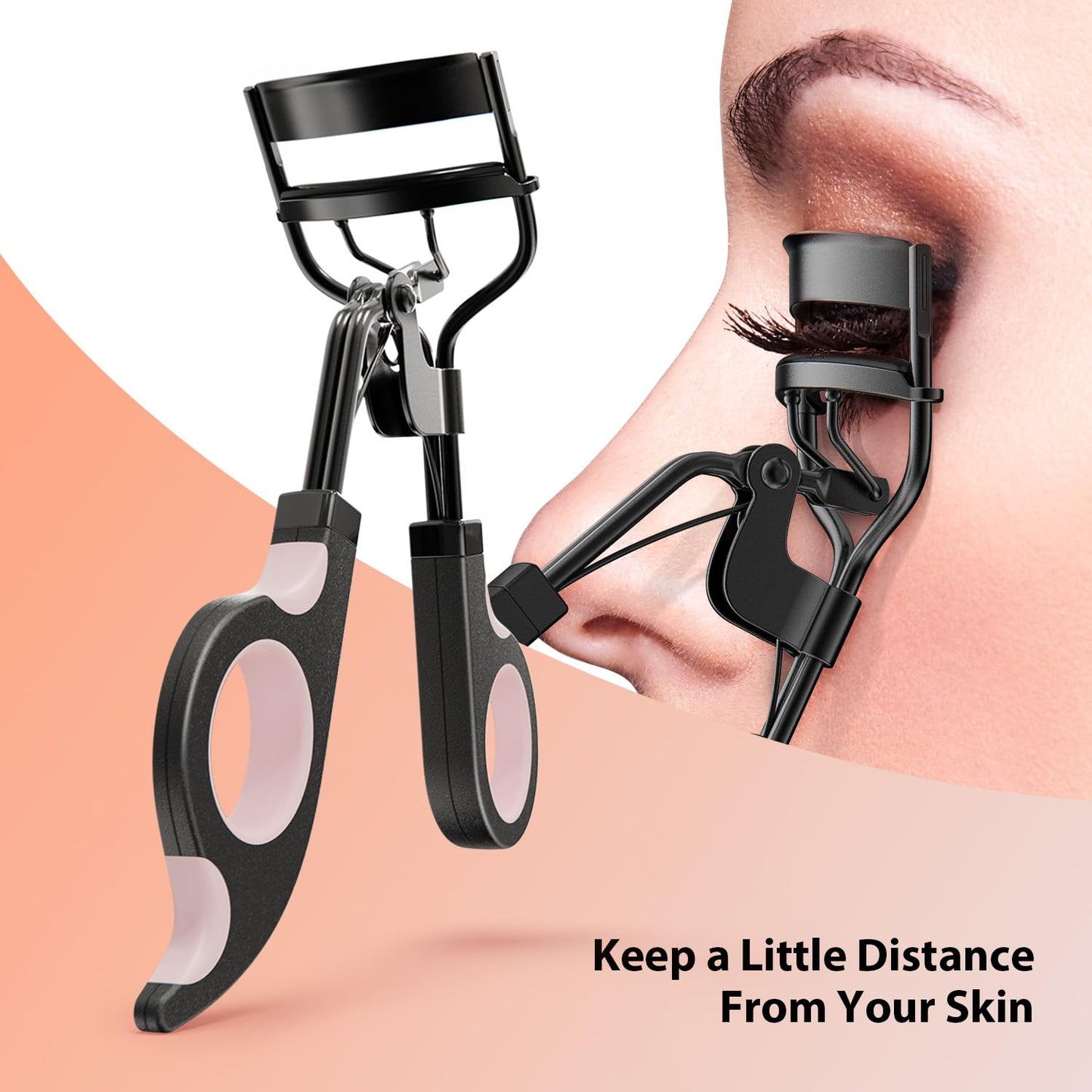 Kaasage Eyelash Curler with Pads, Lash Curler with 5 Extra Silicone Replacement Pads, Achieve Perfect Curls in 5 Seconds Beauty and Personal Care Kaasage