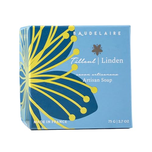 Provence Sante Luxury French Cleansing Bar - Moisturizing Shea Butter - Triple-milled Linden Fragrance, (2 Bar Set) 2.7oz Gift Box Beauty & Personal Care Provence Sante