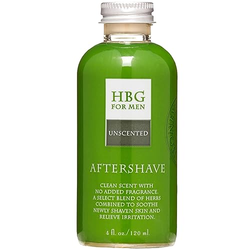 Honeybee Gardens Soothe & Refresh Herbal Aftershave with Aloe & Witch Hazel for Men - Unfragranced - The perfect blend for an all natural clean shave Beauty & Personal Care Honeybee Gardens