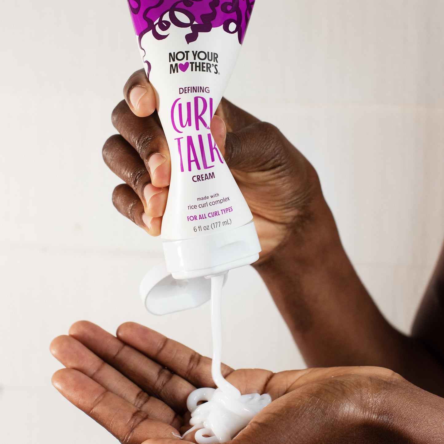 Not Your Mother's Curl Talk Frizz Control Sculpting Gel, Defining Cream, and Refreshing Curl Foam (3-Pack) - 6 fl oz - Formulated with Rice Curl Beauty & Personal Care Not Your Mother's
