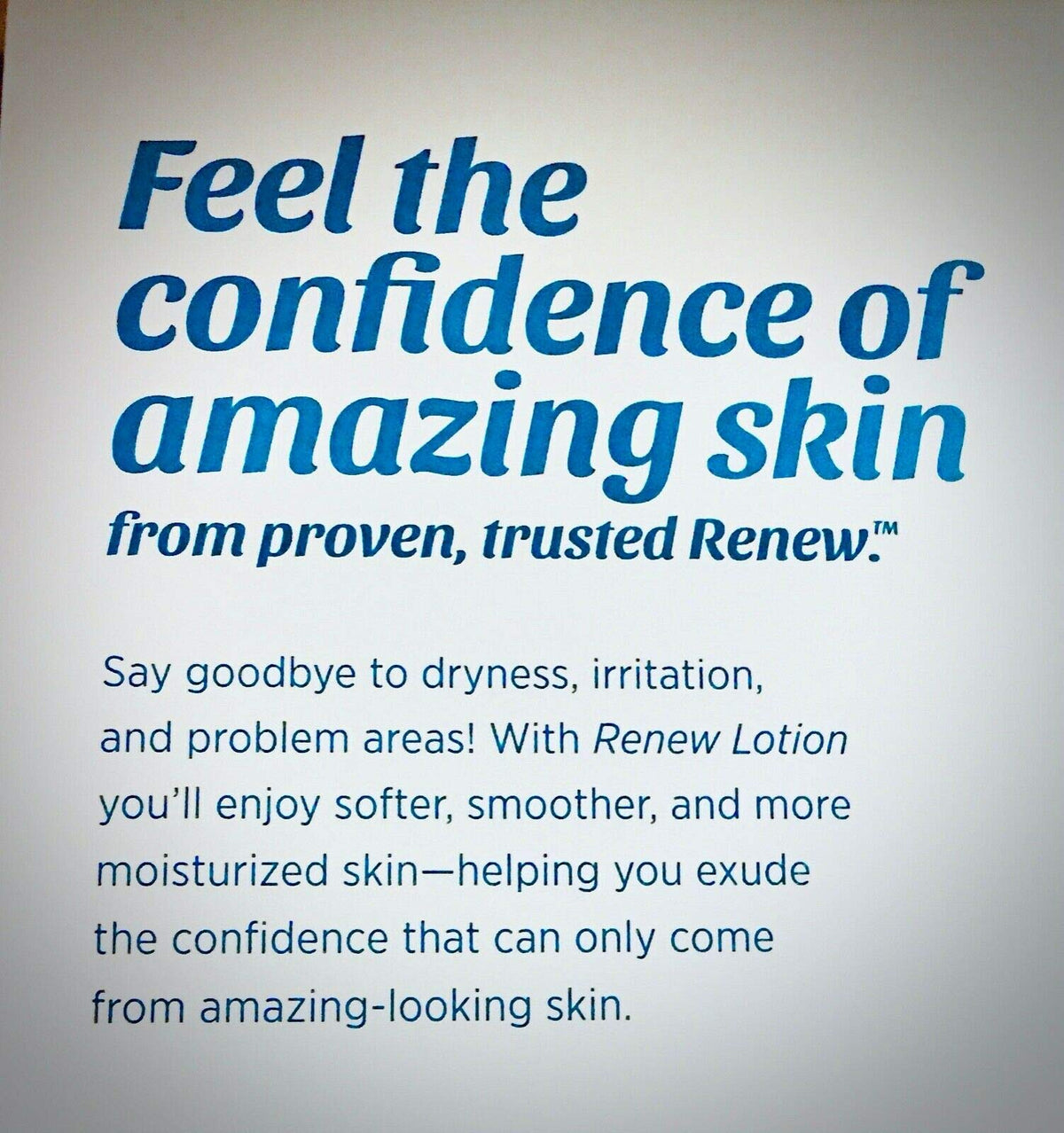 Melaleuca RENEW Intensive Skin Therapy Lotion, 20 oz Bottle (Without Pump)