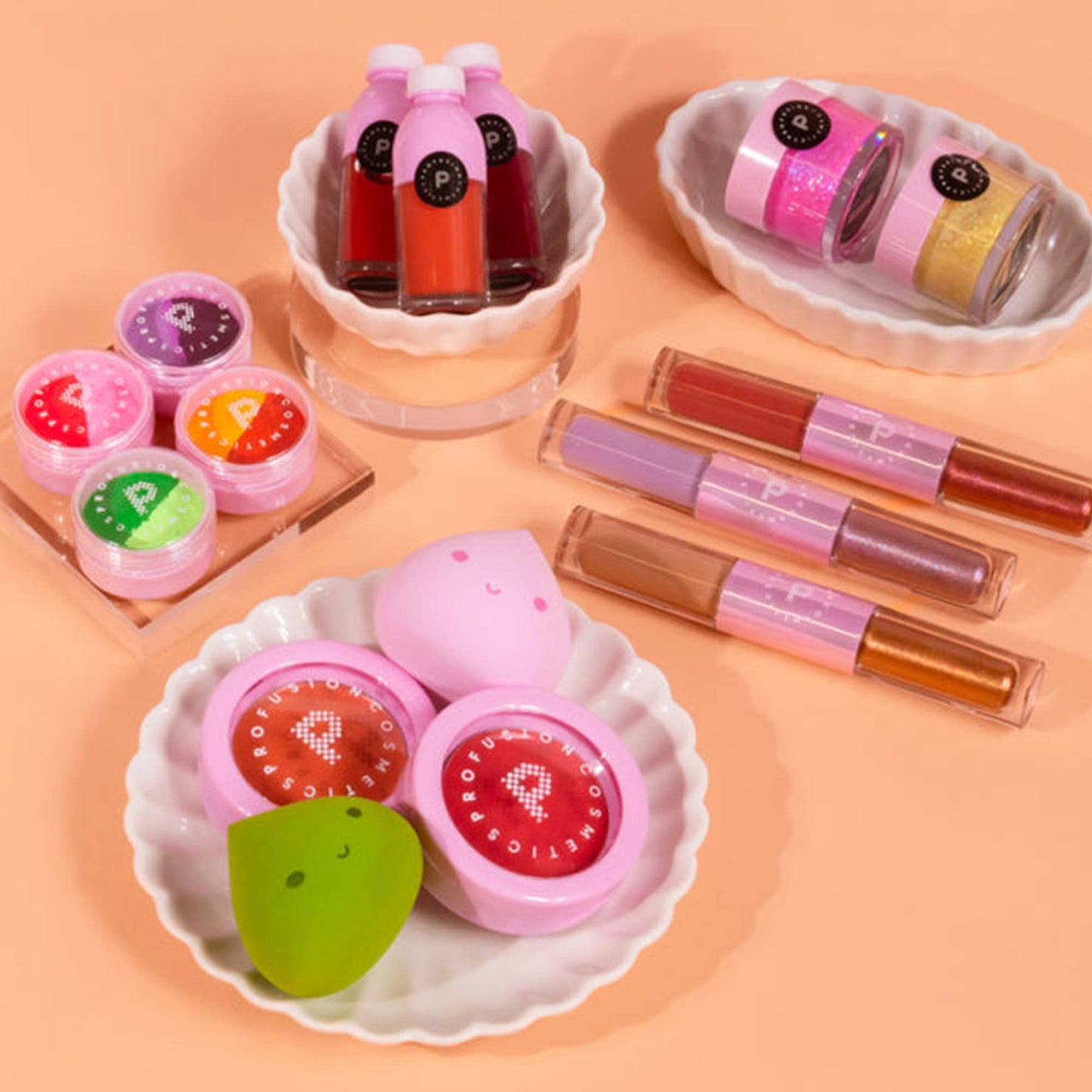 Profusion Cosmetics So Jelly 2 Colorful Long Lasting Face and Body Glitter Gel - Lightweight Smooth High Pigmented Liquid Glow Beauty Makeup Beauty & Personal Care Profusion Cosmetics