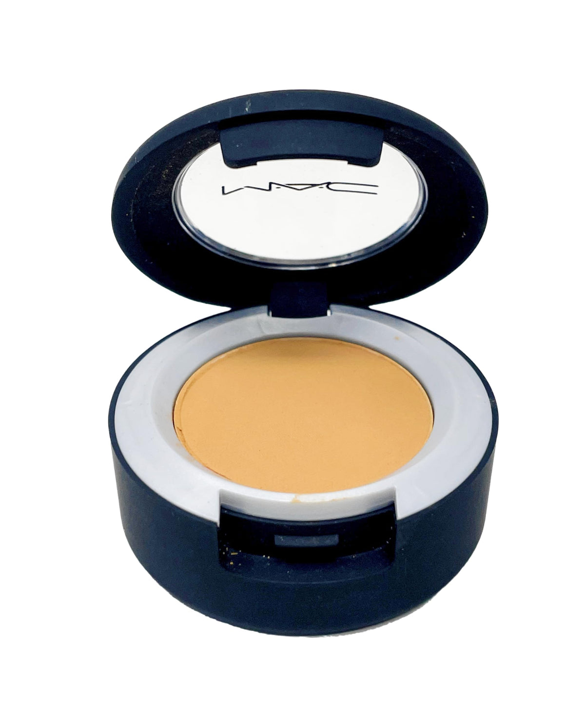 MAC Cosmetics Powder Kiss Soft Matte Eye Shadow - These Bags Are Designer (Orangey ochret) .05 Oz / 1.5 g