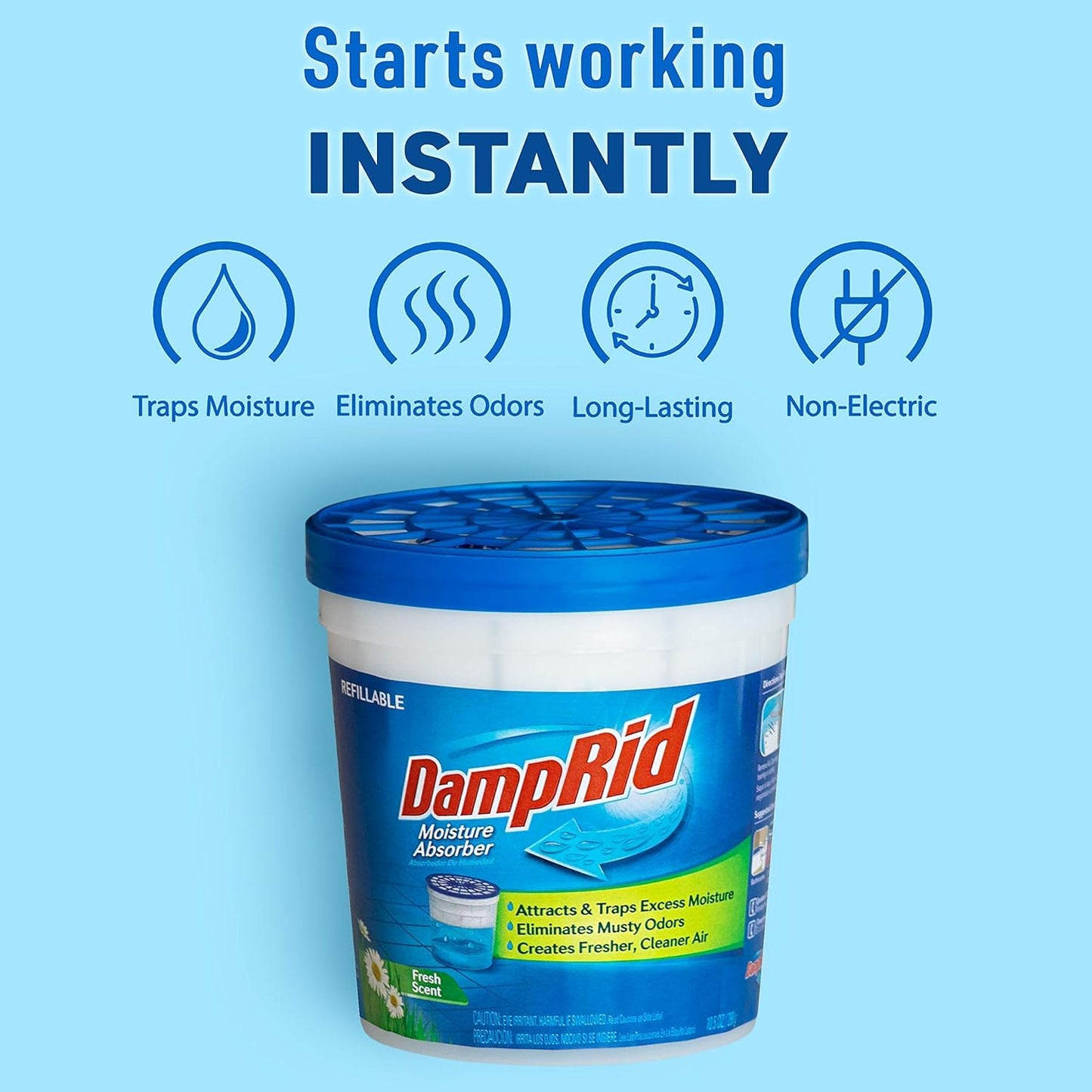 DampRid Moisture Absorber Fresh Scent 11 oz Beauty and Personal Care DampRid