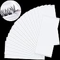 OIIKI False Eyelash Fans Paper Tape 1000pcs, Double Sided Adhesive Eyelash Fan Tape Holder Sticky Lash Strip, Eyelash Extensions Storage Tape Fast Fan Beauty & Personal Care OIIKI