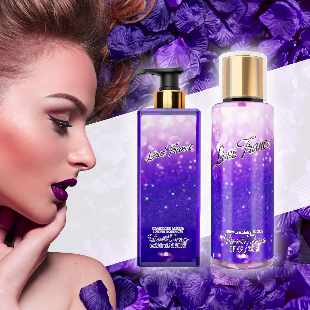 Secret Desire Luxury Fragrance Body Mist (love trance) Beauty & Personal Care Secret Desire