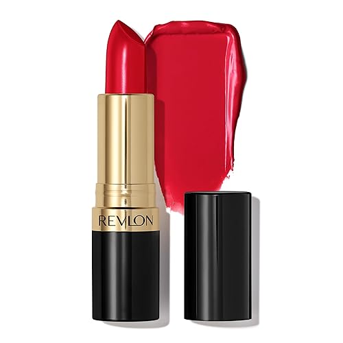 Revlon Super Lustrous Lipstick, Creamy Formula For Soft, Fuller-Looking Lips, Moisturized Feel, 809 Wild Saffron, 0.15 oz Beauty & Personal Care REVLON