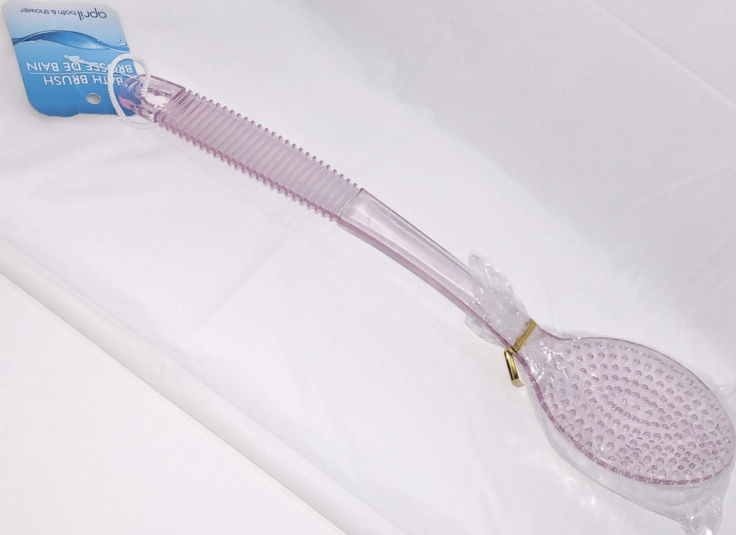 Bath Brush (Pink) Beauty and Personal Care April Bath & Shower