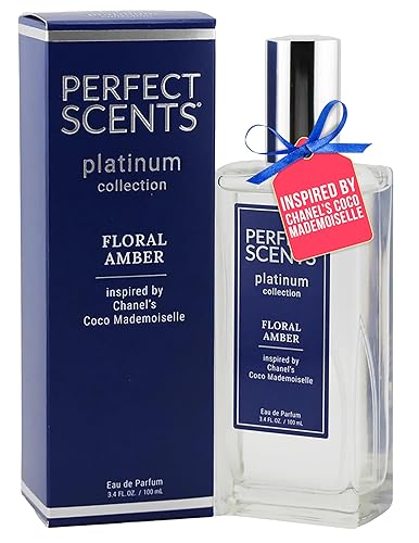 Perfect Scents Fragrances | Inspired by Chanel’s Coco Mademoiselle | Platinum Collection | Floral Amber | Women’s Eau de Parfum | Vegan, Paraben Beauty & Personal Care Instyle Fragrances