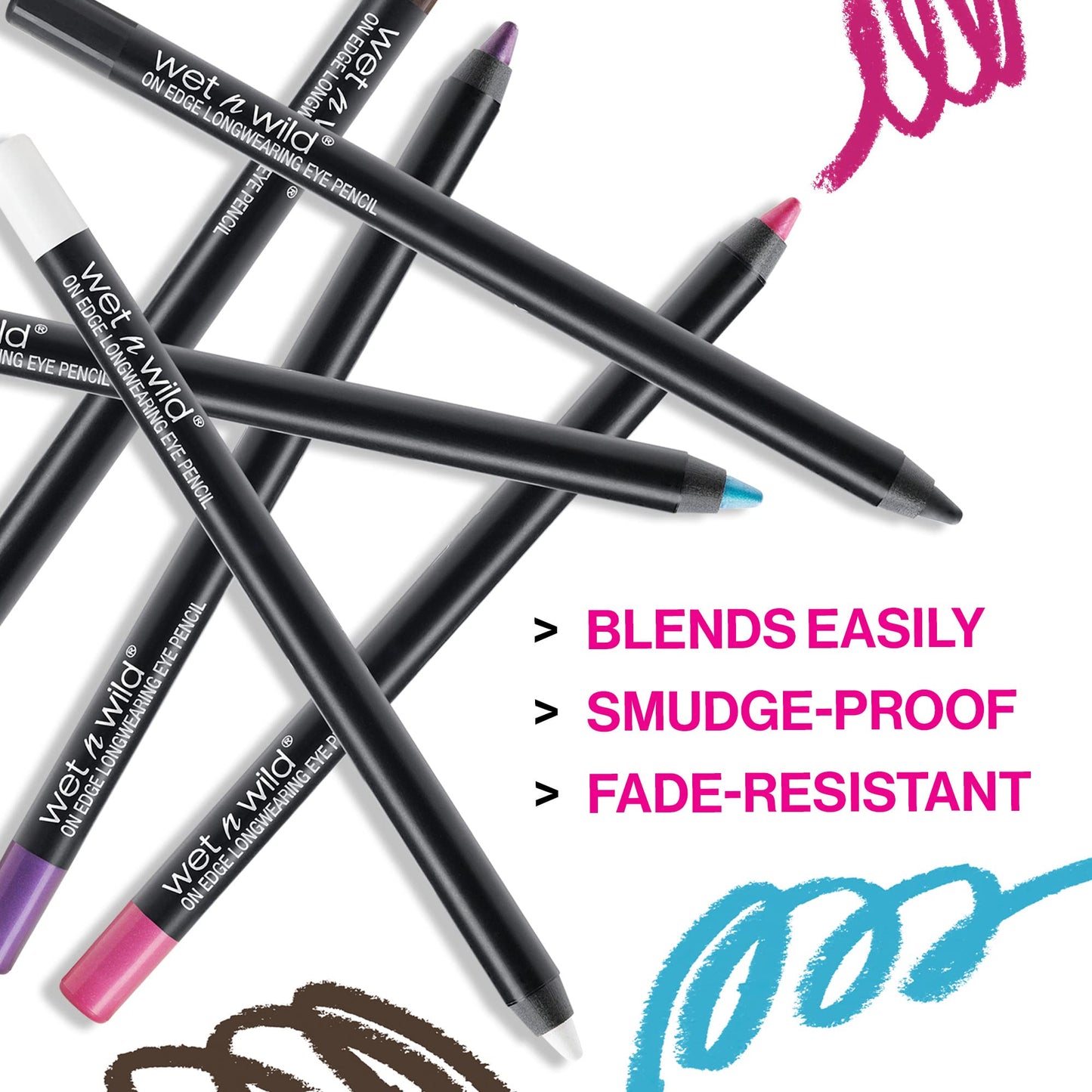 wet n wild On Edge Longwearing Eye Pencil, You're the Yin, 0.04 Fluid Ounce Beauty & Personal Care wet n wild