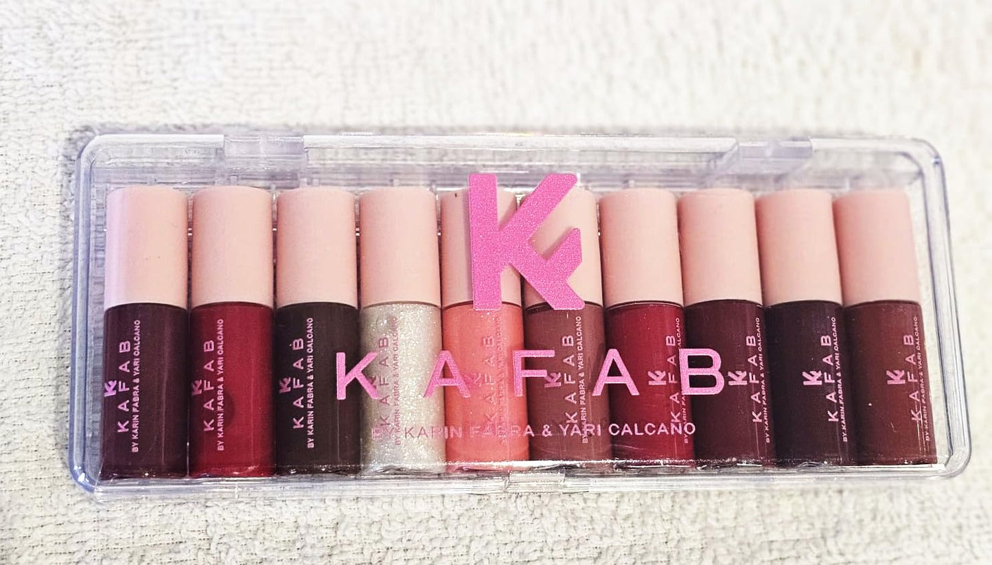 KAFAB Wine Party Lipgloss - A juicy, wine-inspired gloss for bold, social beauty lovers, perfect for nights out, wine tastings, and glam moments Beauty & Personal Care KAFAB