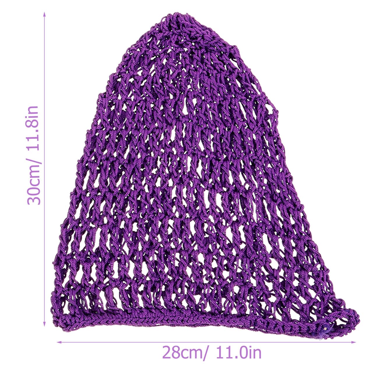 CALLARON 2Pcs Hair Net Cap - Crochet Mesh Cap, Rayon Handcraft Knit Snood Sleeping Caps for Women Girls(Green+Purple) Beauty and Personal Care CALLARON
